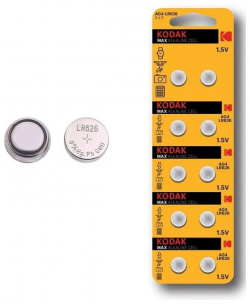 Батарейки LR626  Kodak AG4/10BL (10 штук) KD