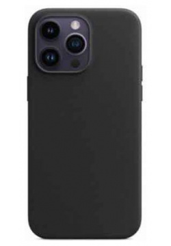 Чехол защитный Red Line для iPhone 14 Pro  MagSafe кожаный черный УТ000032541 К
