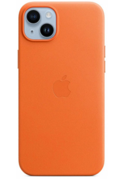 Чехол Apple IPhone 14 Pro Leather Case with MagSafe Orange (MPPL3FE/A) MPPL3FE/A 