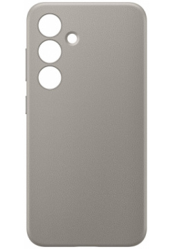 Чехол накладка Samsung GP FPS921HCAAR Vegan Leather Case для Galaxy S24  светло коричневый