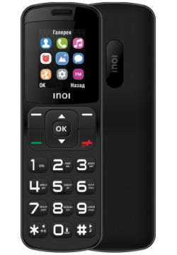 Мобильный телефон INOI 104 Black 
