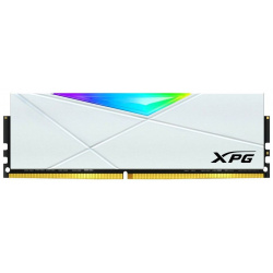 Память оперативная A Data 16GB DDR4 3200 DIMM XPG SPECTRIX D50 RGB White (AX4U320016G16A SW50) AX4U320016G16A SW50 