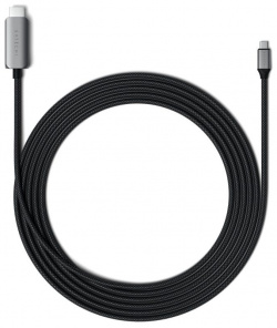 Кабель Satechi USB C To HDMI 2 1 8K Cable  Цвет: серый космос ST YH8KCM