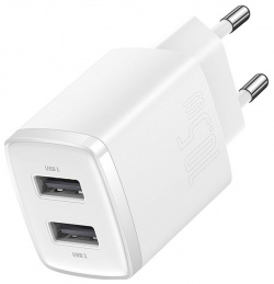 Сетевое зарядное устройство Baseus Compact Charger CCCP10UE White (CCXJ010202) CCXJ010202 