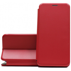 Чехол книжка WELLMADE для Samsung A05S красный Защищает смартфон от грязи  пыли