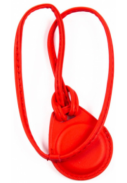 Чехол Red Line для Airtag экокожа с пряжкой  красный УТ000026169