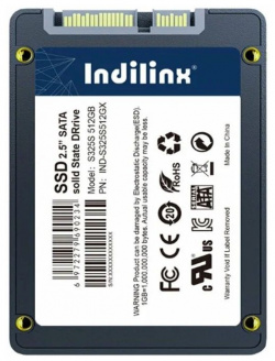 Накопитель SSD Indilinx SATA III 512Gb (IND S325S512GX) IND S325S512GX 