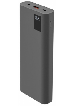 Внешний аккумулятор Rombica NEO PRO 300C Gray PB 0156 Цифровой LCD дисплей