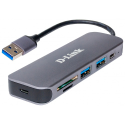USB концентратор D Link DUB 1325/A1A с разъемом 3