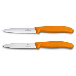 Набор ножей кухонных Victorinox Swiss Classic (6 7796 L9B) 2 шт оранжевый 6 L9B 