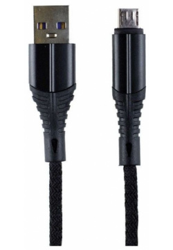 Кабель Zibelino USB A  MicroUSB 1m ZDNC MIC BLK 2 1А черный
