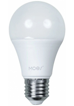 Умная лампочка Moes Wi Fi LED Bulb E27 RGB+CW 9W WB TDA9 RCW 