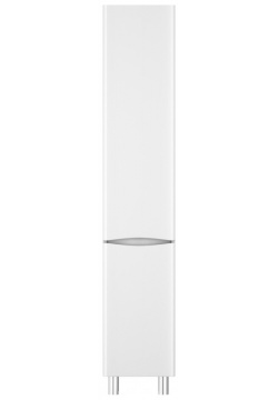 Шкаф колонна  напольный левый 35 см AM PM Like M80CSL0356WG двери цвет: белый глянец шт