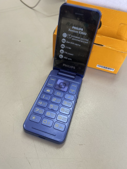 Мобильный телефон Philips E2602 Xenium синий отличное состояние;