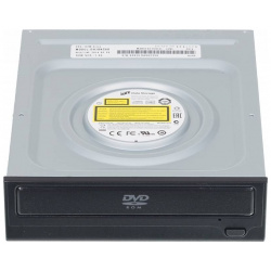 Привод DVD ROM LG DH18NS61 черный SATA 
