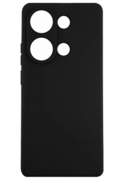 Накладка силикон iBox Case для Xiaomi Redmi Note 13 4G с защитой камеры и подложкой  черный УТ000038479
