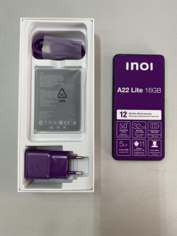 Смартфон Inoi A22 Lite 16Gb Black отличное состояние;