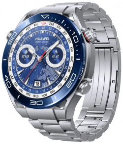 Смарт часы Huawei Watch Ultimate Серебристый (55020AGQ) 55020AGQ 