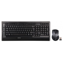 Набор клавиатура+мышь A4Tech 9300F Black 