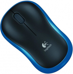 Мышь Logitech M185 Wireless Mouse Blue Black 910 002239 Компьютерная