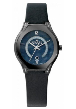 Наручные часы Skagen Leather 886SBLB 