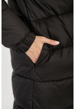 Куртка (Эко пух) BAON B041531 Пальто с капюшоном  (арт B041531) Прямое