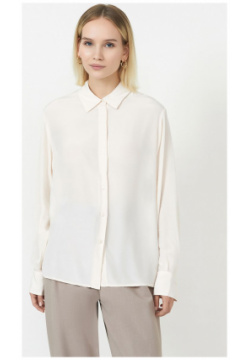 Блузка BAON B1723504  (арт B1723504) Полупрозрачная блуза из вискозного шёлка, размер: 44 RU