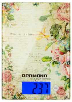 Весы кухонные REDMOND RS 736 (цветы) — новинка из