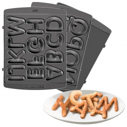 Панель "Английский алфавит" для мультипекаря REDMOND  (форма выпечки печенья в виде букв) RAMB 141