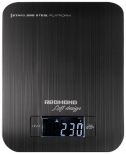 Весы кухонные REDMOND RS 743 — новинка серии Loft Design с