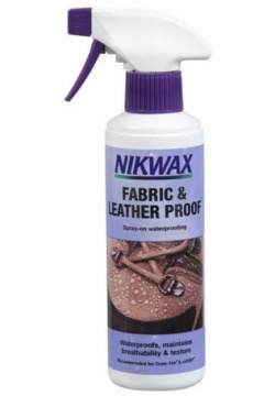 Пропитка для обуви Fabrick & Leather Spray Nikwax спрей
