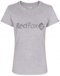 Футболка Red Fox Logo R Женская Комфортная из 100% Хлопка