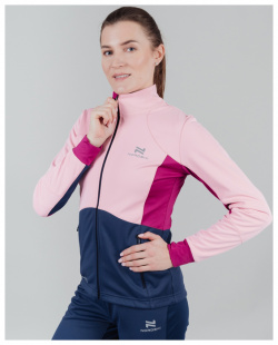 Тренировочная куртка Nordski Pro Candy Pink/Blue W GNU 