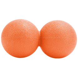 Мяч для МФР Sportex двойной d2х65мм MFR 2 оранжевый (D34411) 