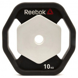 Диски для аэробической штанги Reebok 10 кг RSWT 16090 (штука) ОСНОВНАЯ