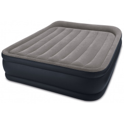 Надувная кровать Intex Deluxe Pillow Rest Raised Bed 152х203х42см  встроенный насос 64136