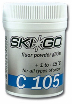 Ускоритель Skigo C105 Blue (порошок для нового мелкозерн  снега) (+1°С 15°С) 30 г