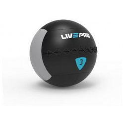 Медбол 12 кг Live Pro Wall Ball LP8100 