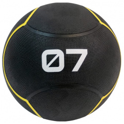 Мяч тренировочный 7 кг Original Fit Tools FT UBMB черный 