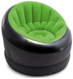 Надувное кресло Empire 112х109х69см Intex 66581  зеленое уп 3 В комплектацию