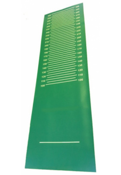 Дорожка для прыжков в длину с места разметкой  сдачи норматива (облегченная) Atlet GTO 3 зеленый