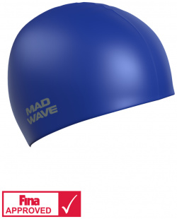 Силиконовая шапочка Mad Wave Intensive Silicone Solid M0535 01 0 03W ОСНОВНАЯ