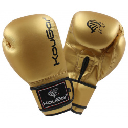 Боксерские перчатки Kougar KO600 6  6oz золото
