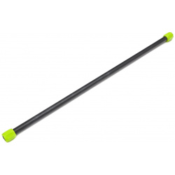 Гимнастическая палка Live Pro Weighted Bar LP8145 3 кг  зеленый\черный