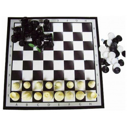 Набор 3 в1 шашки  шахматы нарды 101 NoBrand