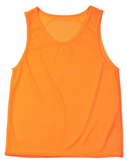 Манишка сетчатая односторонняя Body Form юношеская AC MSU 06 оранжевый 