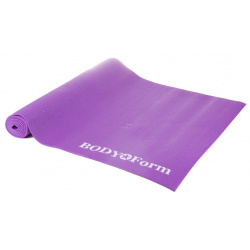 Коврик гимнастический Body Form 173x61x0 3 см BF YM01 фиолетовый 