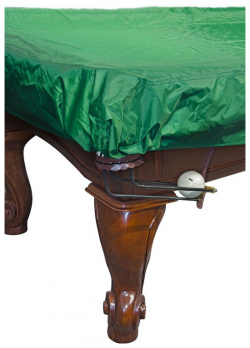 Покрывало для стола 10 ф 70 114 0 влагостойкое  зеленое резинки на лузах Weekend О