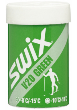 Мазь держания Swix V20 Green ( 10°С  18°С) 45 г V0020 Зеленая