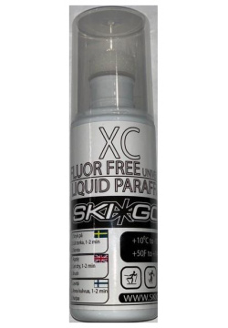 Экспресс смазка Skigo 60588 парафин жидкий XC (универсальный  без фтора) 100 ml